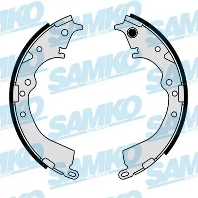 Bremsbackensatz Hinterachse SAMKO 81196 Bild Bremsbackensatz Hinterachse SAMKO 81196