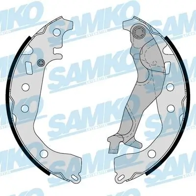 Bremsbackensatz Hinterachse SAMKO 81203
