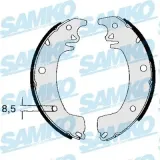 Bremsbackensatz SAMKO 83130