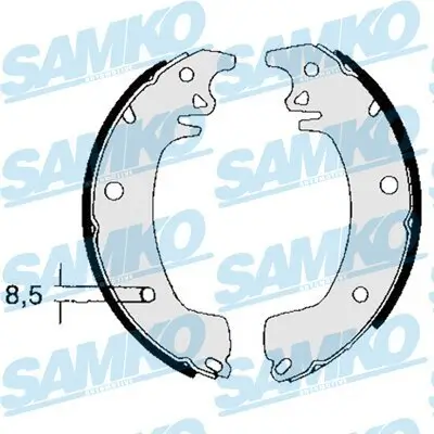 Bremsbackensatz SAMKO 83130 Bild Bremsbackensatz SAMKO 83130