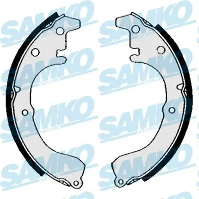 Bremsbackensatz Hinterachse SAMKO 84560