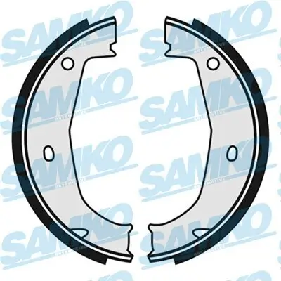 Bremsbackensatz, Feststellbremse Hinterachse SAMKO 84685 Bild Bremsbackensatz, Feststellbremse Hinterachse SAMKO 84685