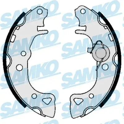 Bremsbackensatz Hinterachse SAMKO 84940 Bild Bremsbackensatz Hinterachse SAMKO 84940