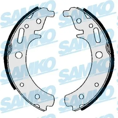 Bremsbackensatz Hinterachse SAMKO 85790 Bild Bremsbackensatz Hinterachse SAMKO 85790