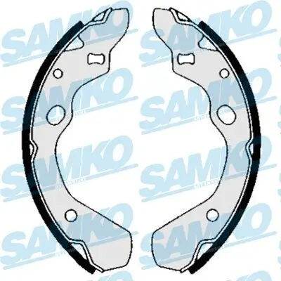 Bremsbackensatz Hinterachse SAMKO 85800