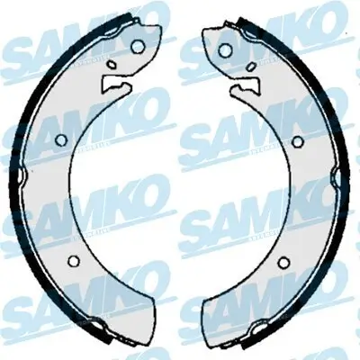 Bremsbackensatz SAMKO 86070 Bild Bremsbackensatz SAMKO 86070