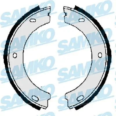 Bremsbackensatz, Feststellbremse Hinterachse SAMKO 86400