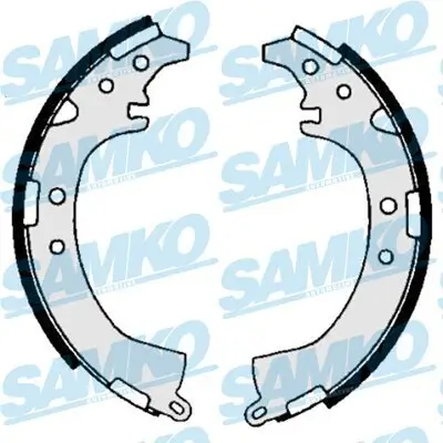 Bremsbackensatz Hinterachse SAMKO 86680