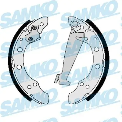 Bremsbackensatz SAMKO 86830 Bild Bremsbackensatz SAMKO 86830