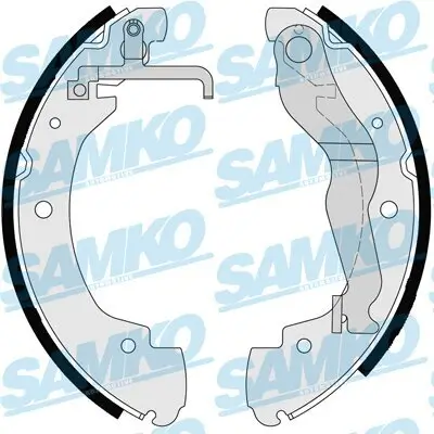 Bremsbackensatz Hinterachse SAMKO 86910