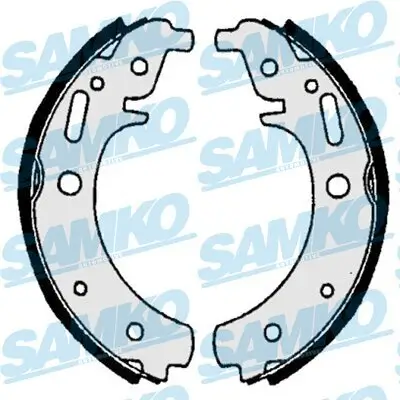 Bremsbackensatz Vorderachse SAMKO 86920