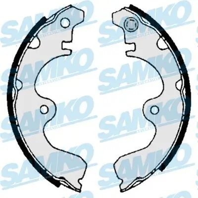Bremsbackensatz Hinterachse SAMKO 86940 Bild Bremsbackensatz Hinterachse SAMKO 86940