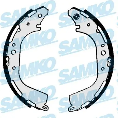 Bremsbackensatz Hinterachse SAMKO 87040 Bild Bremsbackensatz Hinterachse SAMKO 87040