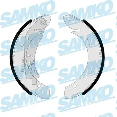 Bremsbackensatz Hinterachse SAMKO 87420 Bild Bremsbackensatz Hinterachse SAMKO 87420