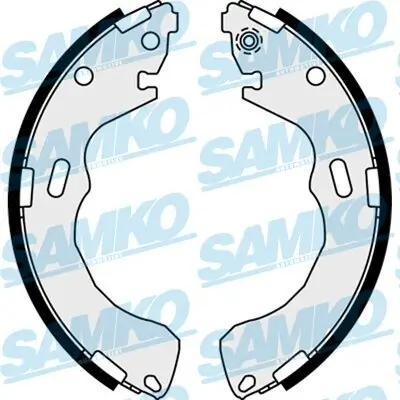 Bremsbackensatz Hinterachse SAMKO 88030