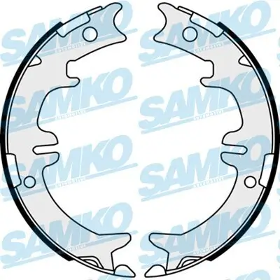 Bremsbackensatz, Feststellbremse Hinterachse SAMKO 88340 Bild Bremsbackensatz, Feststellbremse Hinterachse SAMKO 88340