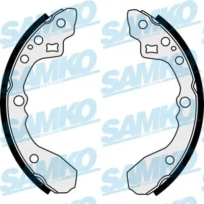 Bremsbackensatz Hinterachse SAMKO 88490