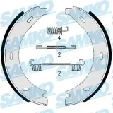 Bremsbackensatz, Feststellbremse Hinterachse SAMKO 88740