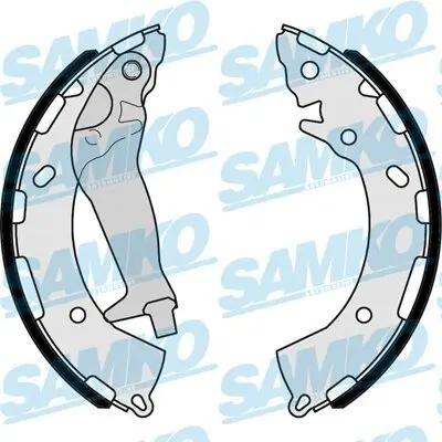 Bremsbackensatz Hinterachse SAMKO 89450