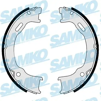 Bremsbackensatz, Feststellbremse SAMKO 89560