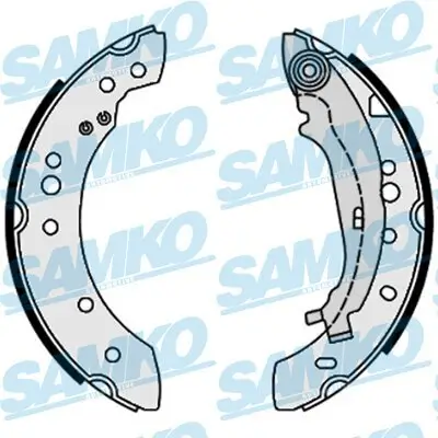 Bremsbackensatz SAMKO 89640