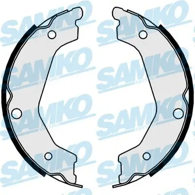 Bremsbackensatz, Feststellbremse Hinterachse SAMKO 89930 Bild Bremsbackensatz, Feststellbremse Hinterachse SAMKO 89930