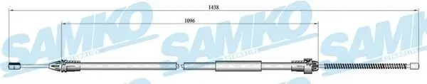 Seilzug, Feststellbremse SAMKO C0684B