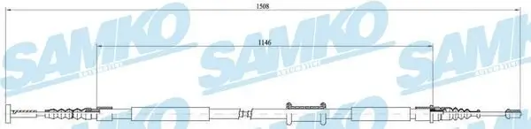 Bremsscheibe SAMKO D1171V