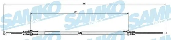 Bremsscheibe SAMKO D1451V