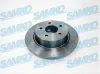 Bremsscheibe SAMKO F1024P