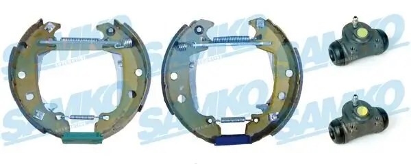 Bremsbackensatz Hinterachse SAMKO KEG034