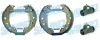 Bremsbackensatz Hinterachse SAMKO KEG034