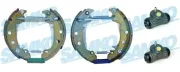 Bremsbackensatz Hinterachse SAMKO KEG034