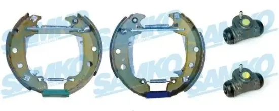 Bremsbackensatz Hinterachse SAMKO KEG034 Bild Bremsbackensatz Hinterachse SAMKO KEG034