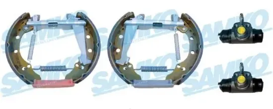 Bremsbackensatz Hinterachse SAMKO KEG304 Bild Bremsbackensatz Hinterachse SAMKO KEG304