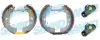 Bremsbackensatz Hinterachse SAMKO KEG328