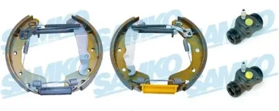 Bremsbackensatz Hinterachse SAMKO KEG343 Bild Bremsbackensatz Hinterachse SAMKO KEG343