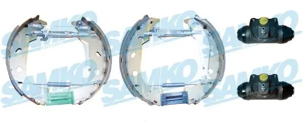 Bremsbackensatz Hinterachse SAMKO KEG421