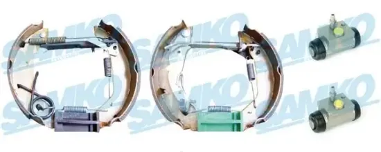 Bremsbackensatz Hinterachse SAMKO KEG454 Bild Bremsbackensatz Hinterachse SAMKO KEG454