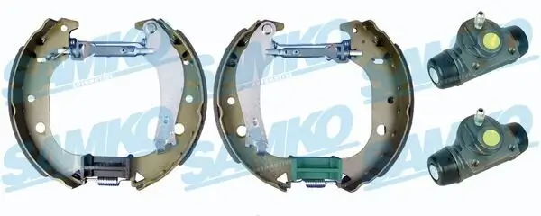 Bremsbackensatz Hinterachse SAMKO KEG573