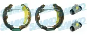 Bremsbackensatz Hinterachse SAMKO KEG629