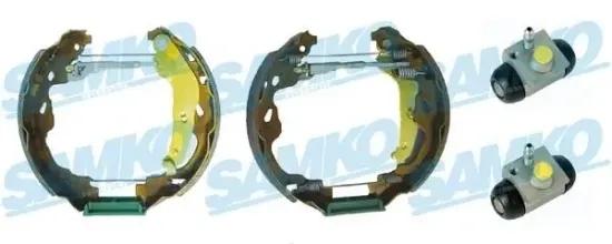 Bremsbackensatz Hinterachse SAMKO KEG629 Bild Bremsbackensatz Hinterachse SAMKO KEG629