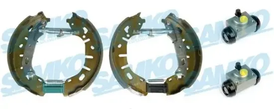 Bremsbackensatz Hinterachse SAMKO KEG846 Bild Bremsbackensatz Hinterachse SAMKO KEG846