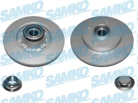 Bremsscheibe SAMKO O1052PRCA