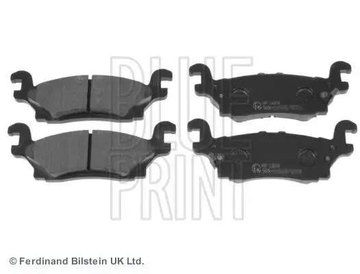 Bremsbelagsatz, Scheibenbremse Hinterachse BLUE PRINT ADA104222 Bild Bremsbelagsatz, Scheibenbremse Hinterachse BLUE PRINT ADA104222