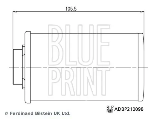 Hydraulikfilter, Automatikgetriebe BLUE PRINT ADBP210098 Bild Hydraulikfilter, Automatikgetriebe BLUE PRINT ADBP210098