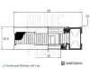 Filter, Kurbelgehäuseentlüftung BLUE PRINT ADBP220056 Bild Filter, Kurbelgehäuseentlüftung BLUE PRINT ADBP220056