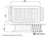 Luftfilter BLUE PRINT ADBP220076 Bild Luftfilter BLUE PRINT ADBP220076