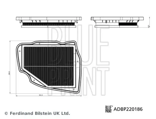 Luftfilter BLUE PRINT ADBP220186