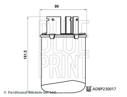 Kraftstofffilter BLUE PRINT ADBP230017 Bild Kraftstofffilter BLUE PRINT ADBP230017